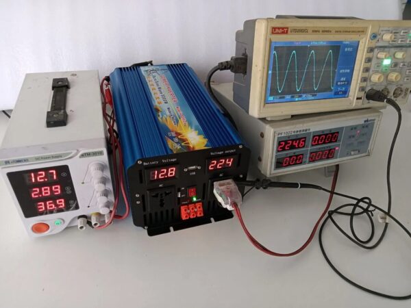 Peak Power 10000W 5000W DC 12V to AC 110V 60HZ digital display pure sine wave solar inverter - Image 3