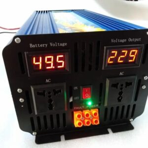 Peak Power 10000W 5000W DC 12V to AC 110V 60HZ digital display pure sine wave solar inverter