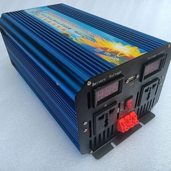 Peak Power 10000W 5000W DC 12V to AC 110V 60HZ digital display pure sine wave solar inverter - Image 5