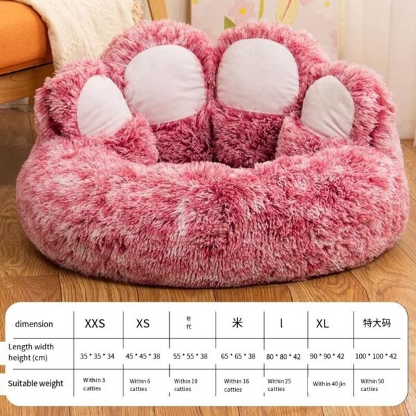 Pet Dog Plush Sofa Beds Cats Supplies for Small Dogs Warm Accessories Large Dog Bed Mat Pets Kennel Washable Medium Basket Pupp - Image 2