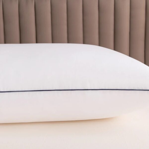 Pillow Core Comfortable Sleep Family Hotel Memory Pillow High-Quality Single Double Person Solid Color Neck Pillow - Image 3