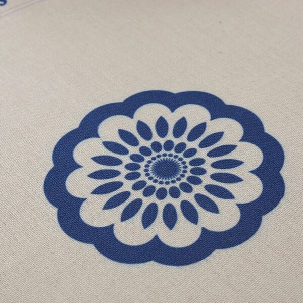 Rectangular Chinese National Style Tablecloth Printed Blue and White Pattern Table Cover Waterproof Home Party Decoration - Image 4