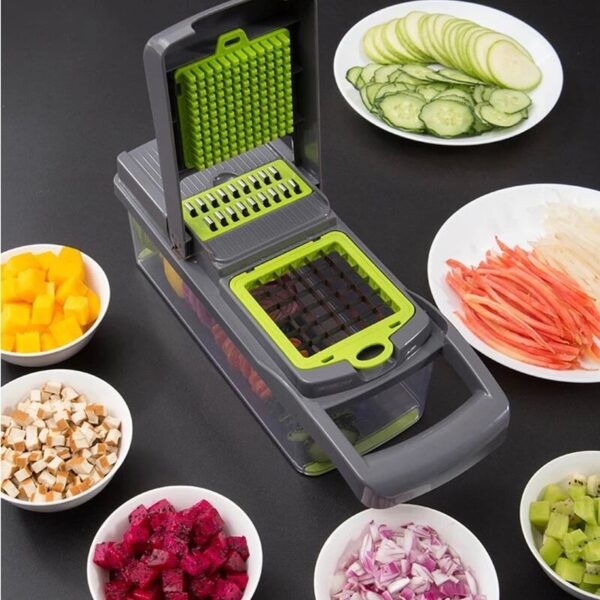 Vegetable Cutter Vegetable Slicer Multifunctional Kitchen Accessories Basket Fruit Potato Peeler Carrot Grater Vegetable Slicer