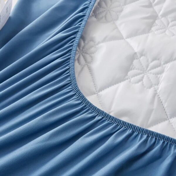 Waterproof Fitted Sheet Quilted Mattress Protcetor Breathable Plain Color Mattress Cover and Bedspread 140*200 160*200 - Image 4