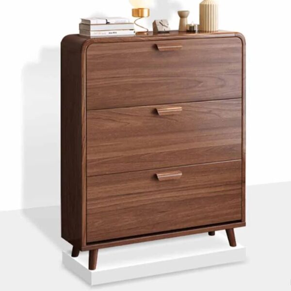 Wooden Living Room Shoe Cabinets Multilayer Simple Storage Dust Proof Shoe Rack Hallway Minimalist Szafki Na Buty Hall Furniture - Image 6